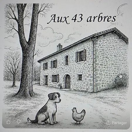 Aux 43 Arbres Tilleul Holiday home Craponne-sur-Arzon