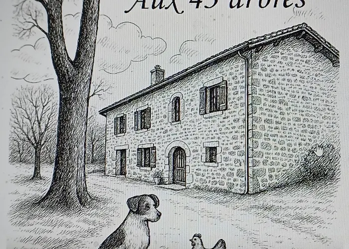 Aux 43 Arbres Tilleul Vakantiehuis Craponne-sur-Arzon